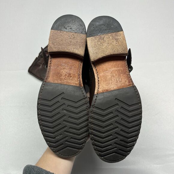 Frye Tall Veronica Boots Leather Engineer Size 9 - Picture 8 of 11